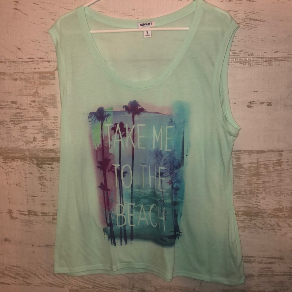 “Take Me To The Beach” tank